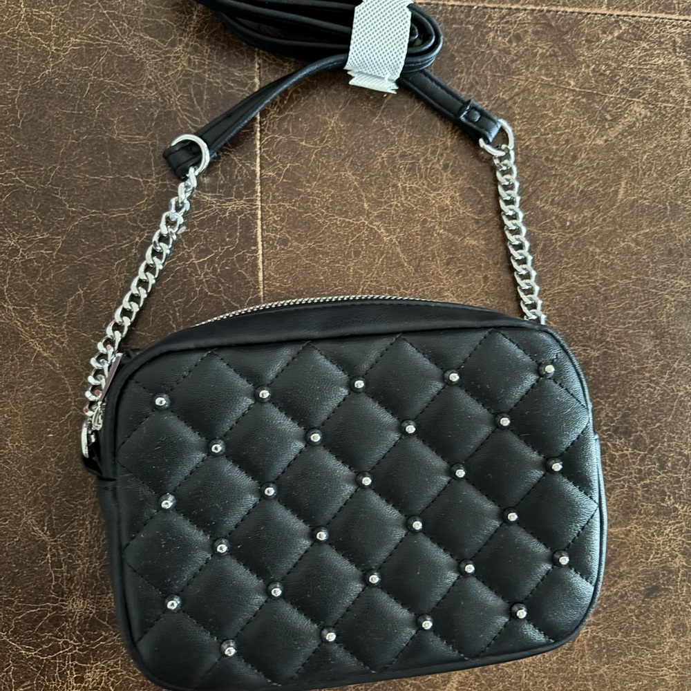 Rebecca Minkoff Black Quilted Chain Shoulder Bag NWOT